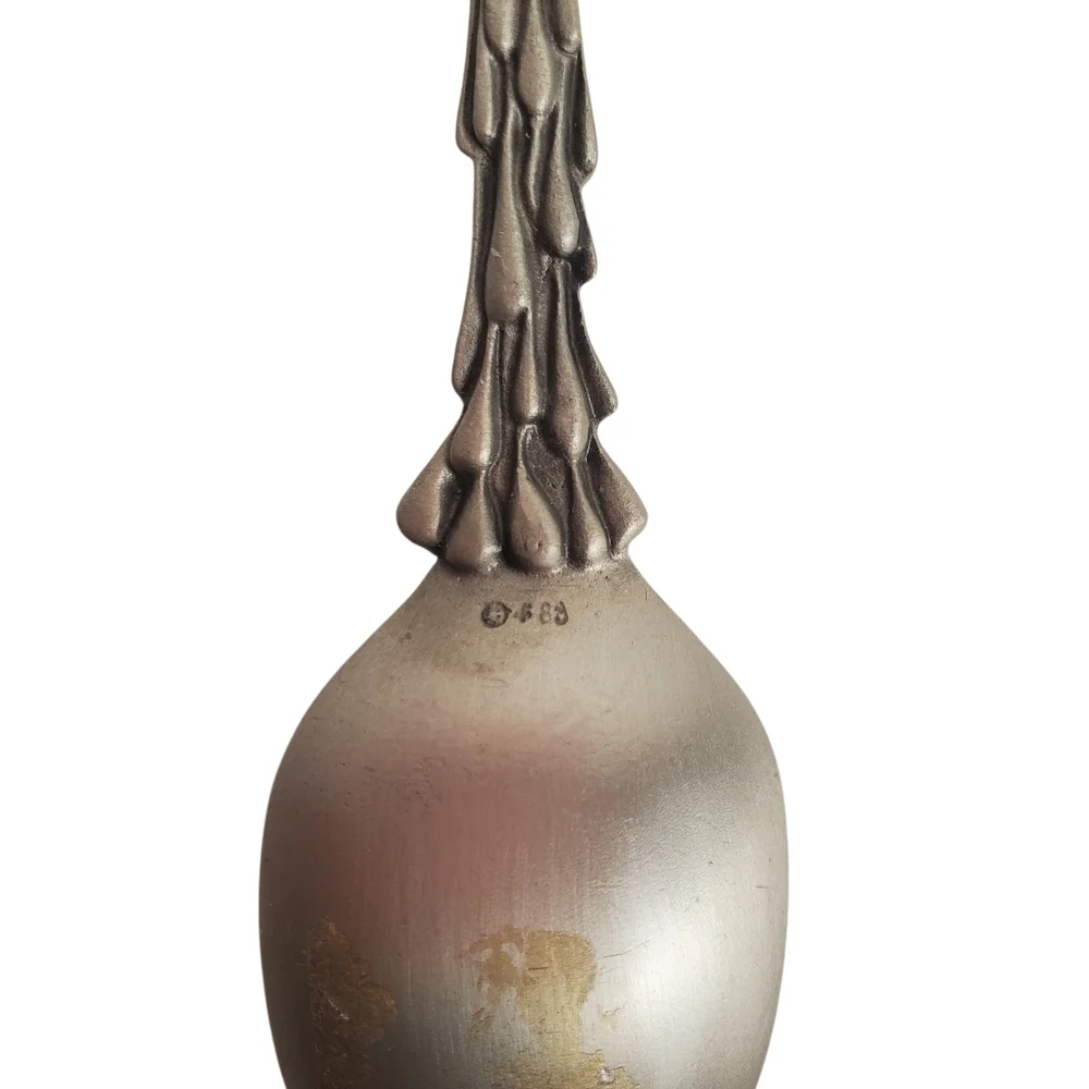 Vntg Franklin Mint "Mary Jane" Peanut Butter Candy Country Store Pewter Spoon  - Picture 6 of 11